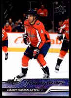 2023-24 Upper Deck #473 Hardy Haman Aktell YG RC (25-SS9-NHLCAPITALS)