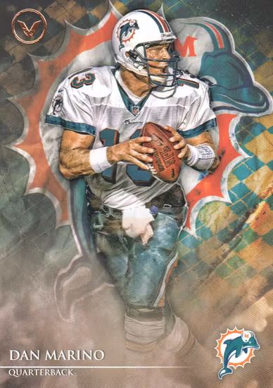 2014 Topps Valor #189 Dan Marino (10-U6-NFLDOLPHINS)