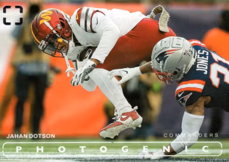 2024 Panini PhotoGenic #68 Jahan Dotson (10-RR14-NFLCOMMANDERS)