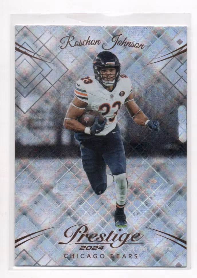 2024 Prestige Xtra Points Diamond #49 Roschon Johnson (15-QQ5-NFLBEARS)
