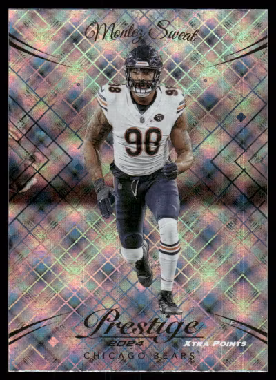 2024 Prestige Xtra Points Diamond #54 Montez Sweat (12-QQ3-NFLBEARS)