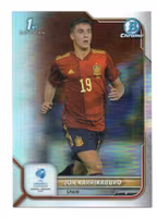 2022 Bowman Chrome Road to UEFA U21 Euro '23 Refractors #3 Jon Karrikaburu (15-RR4-SPAIN)