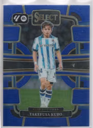 2023-24 Select La Liga Blue #72 Takefusa Kubo (15-OO1-REALSOCIEDAD)