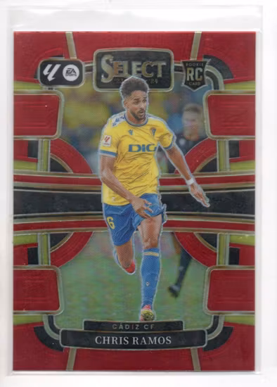 2023-24 Select La Liga Red #18 Chris Ramos (15-RR3-CADIZ)