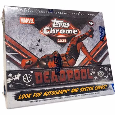 2025 Topps Chrome Deadpool (Hobby Box)