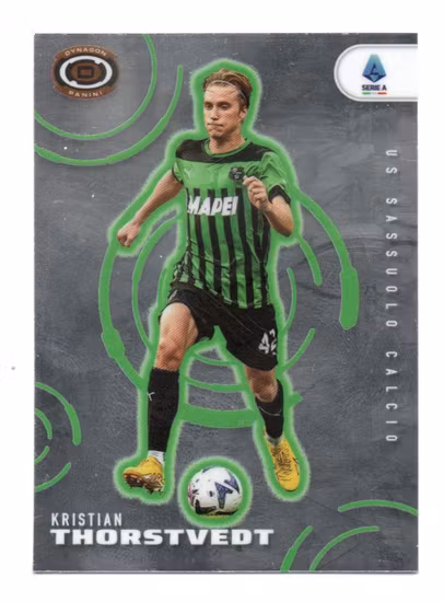 2022-23 Panini Chronicles Serie A #289 Kristian Thorstvedt Dynagon (10-RR3-SASSUOLO)
