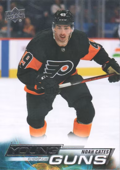 2022-23 Upper Deck #249 Noah Cates YG RC (30-SS9-NHLFLYERS)