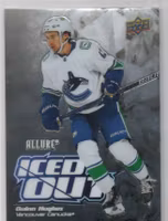 2022-23 Upper Deck Allure Iced Out #IO11 Quinn Hughes (25-II5-NHLCANUCKS)