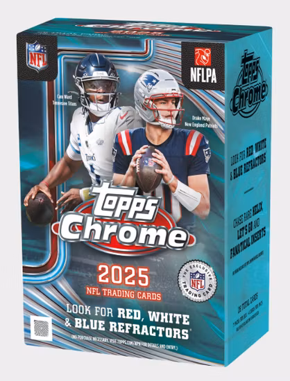 2025 Topps Chrome Football (Value Box)