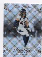 2024 Prestige Xtra Points Diamond #90 Alex Singleton (15-QQ5-NFLBRONCOS)