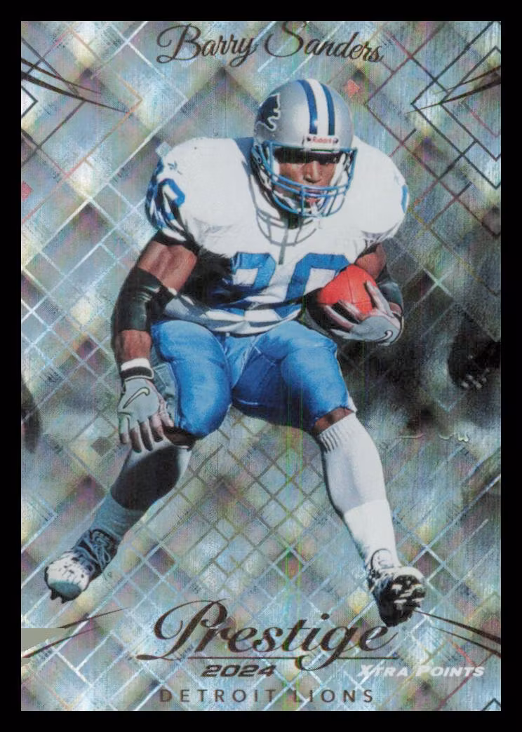 2024 Prestige Xtra Points Diamond #104 Barry Sanders (25-QQ3-NFLLIONS)