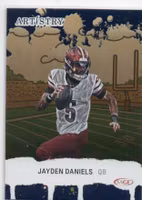 2025 SAGE Artistry Blue #5 Jayden Daniels (20-SS5-NFLCOMMANDERS)