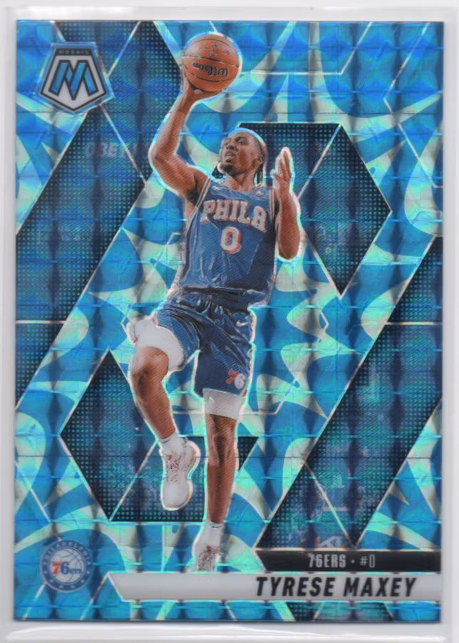 2024-25 Panini Mosaic Mosaic #23 Tyrese Maxey (15-B14-NBA76ERS)
