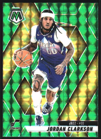 2024-25 Panini Mosaic Mosaic Green #149 Jordan Clarkson (12-SS8-NBAJAZZ)