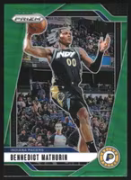 2024-25 Panini Prizm Prizms Green #40 Bennedict Mathurin (20-SS8-NBAPACERS)