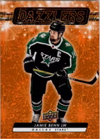 2023-24 Upper Deck Dazzlers Orange #DZ51 Jamie Benn (15-B1X1-NHLSTARS)