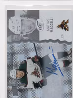 2023-24 Upper Deck Ice Autographs White Snowflake #66 Matias Maccelli (80-SS14-NHLCOYOTES)