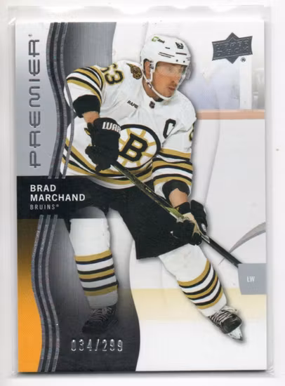 2023-24 Upper Deck Premier #29 Brad Marchand (20-SS1-NHLBRUINS)