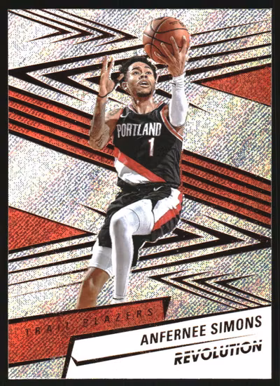2024-25 Panini Revolution #52 Anfernee Simons (10-PP15-NBATRAILBLAZERS)