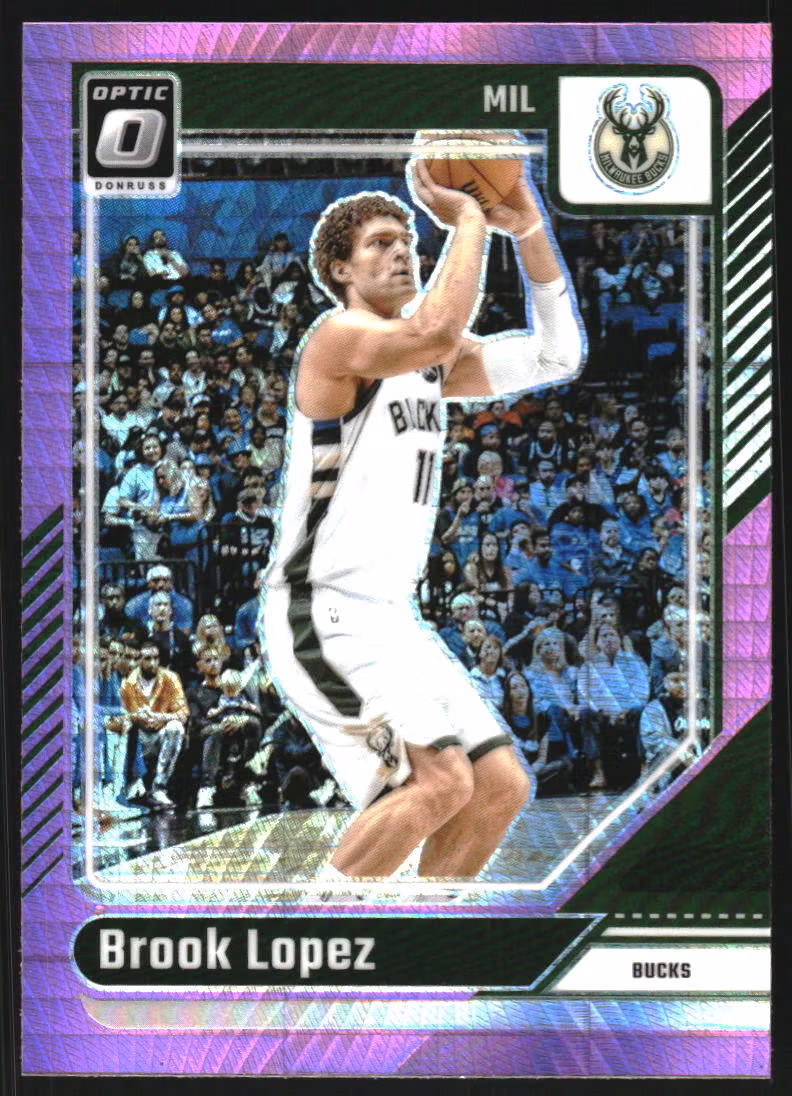 2024-25 Donruss Optic Hyper Pink #116 Brook Lopez (12-SS2-NBABUCKS)