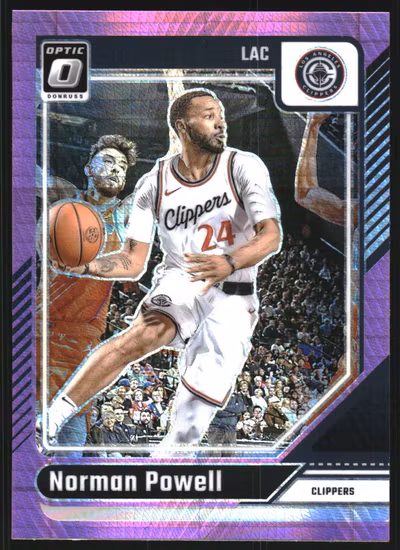 2024-25 Donruss Optic Hyper Pink #119 Norman Powell (12-SS2-NBACLIPPERS)