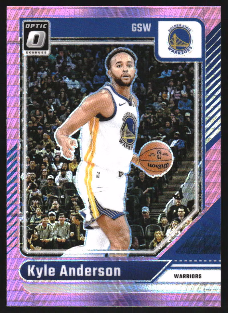 2024-25 Donruss Optic Hyper Pink #124 Kyle Anderson (12-SS2-NBAWARRIORS)