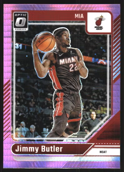 2024-25 Donruss Optic Hyper Pink #142 Jimmy Butler III (15-SS2-NBAHEAT)