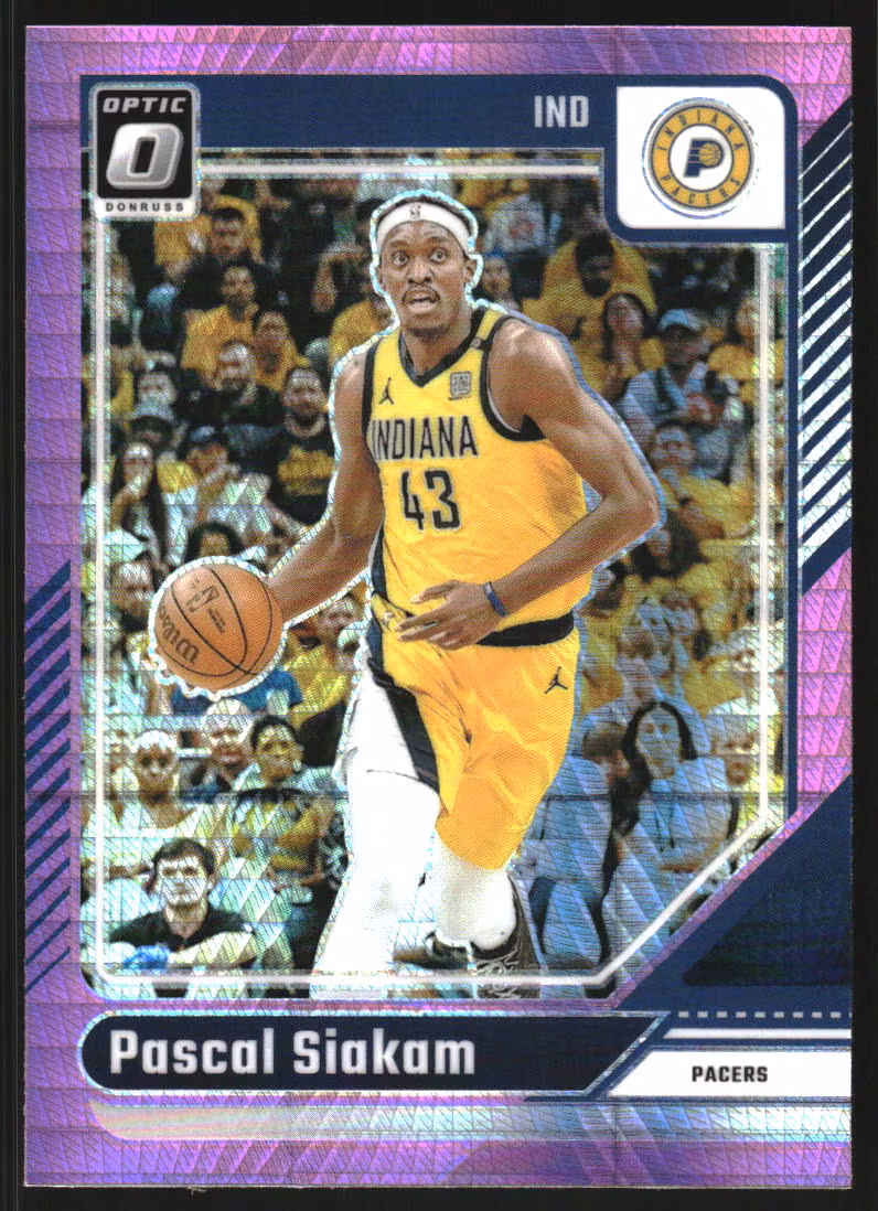 2024-25 Donruss Optic Hyper Pink #187 Pascal Siakam (12-SS2-NBAPACERS)