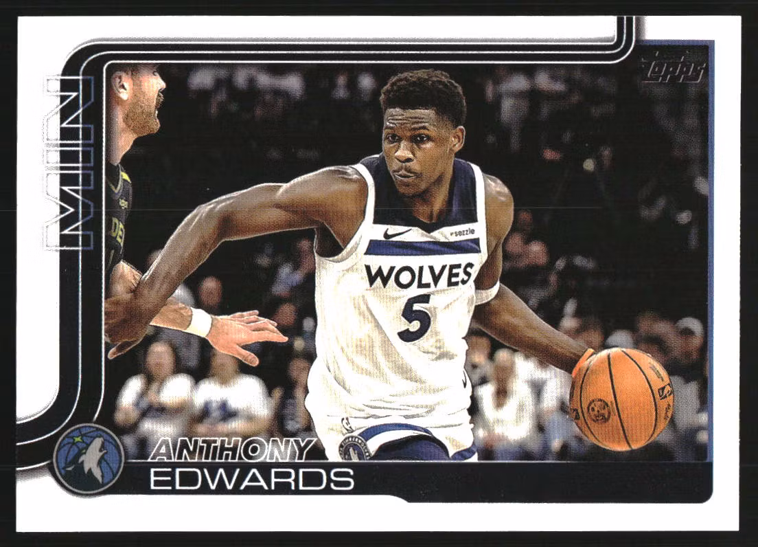 2025-26 Topps #108 Anthony Edwards (10-SS4-NBATIMBERWOLVES)