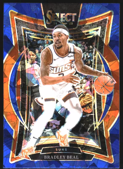 2024-25 Select Blue Cracked Ice Prizms #12 Bradley Beal (15-SS10-NBASUNS)
