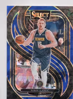 2024-25 Select Blue Cracked Ice Prizms #140 Nikola Jokic (30-SS13-NBANUGGETS)