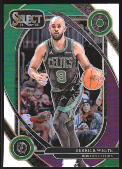 2024-25 Select Green White Purple Prizms #264 Derrick White (20-SS3-NBACELTICS)