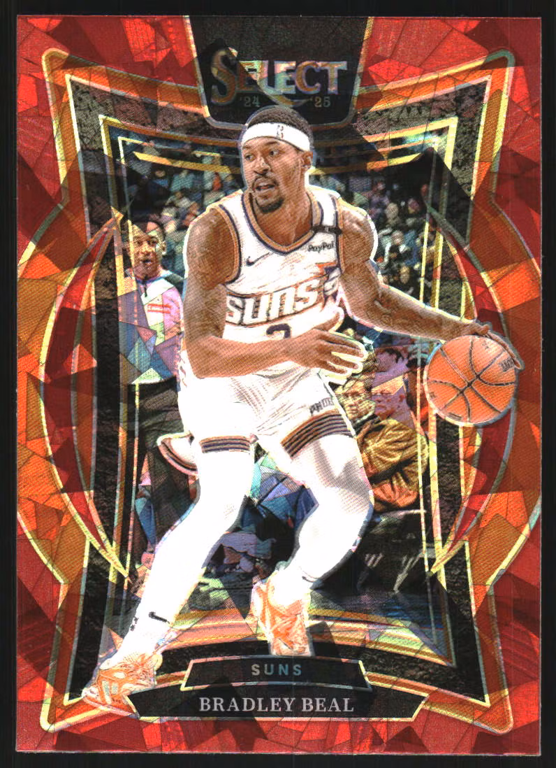 2024-25 Select Red Cracked Ice Prizms #12 Bradley Beal (15-SS9-NBASUNS)