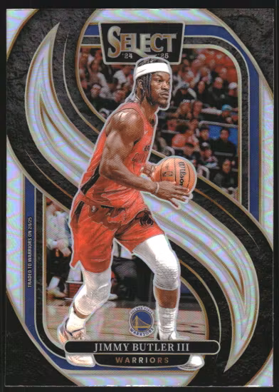 2024-25 Select Silver Prizms #144 Jimmy Butler III (25-SS3-NBAWARRIORS)