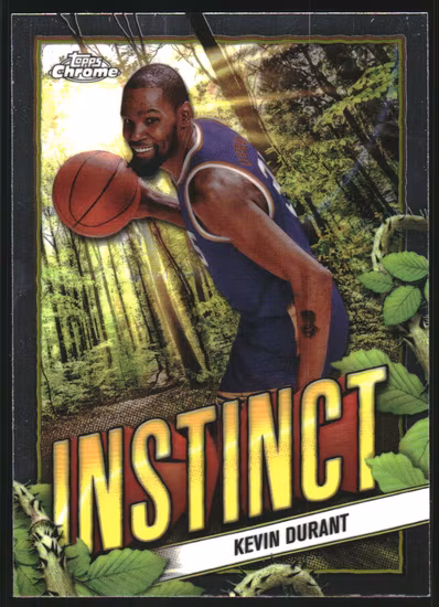 2024-25 Topps Chrome Instinct #INS8 Kevin Durant (20-SS2-NBASUNS)