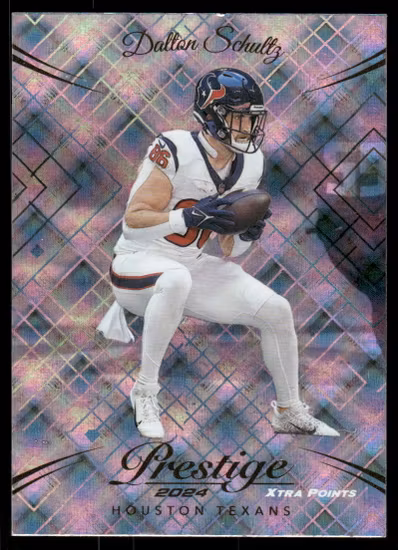 2024 Prestige Xtra Points Diamond #120 Dalton Schultz (15-QQ3-NFLTEXANS)