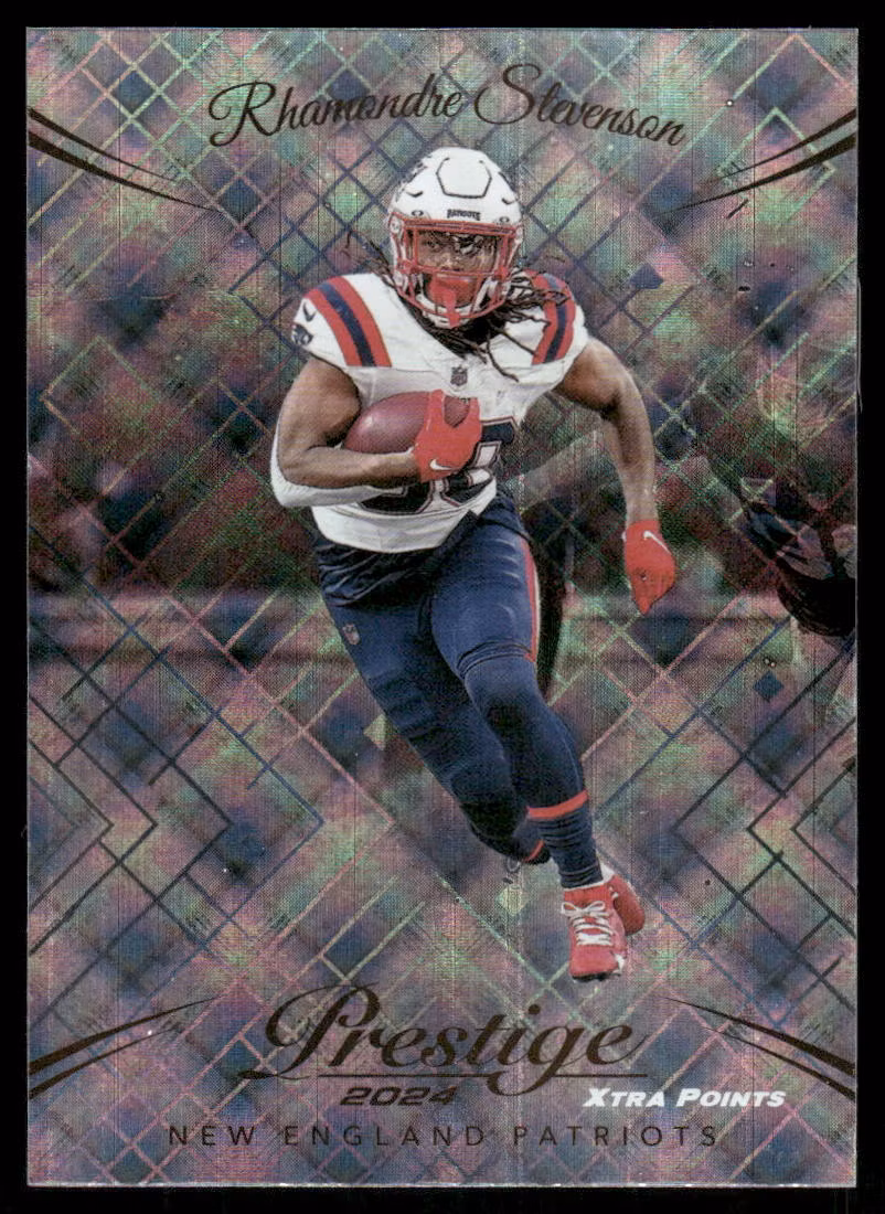 2024 Prestige Xtra Points Diamond #202 Rhamondre Stevenson (15-QQ3-NFLPATRIOTS)