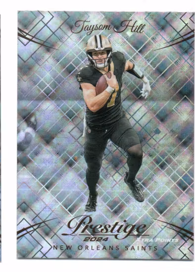 2024 Prestige Xtra Points Diamond #213 Taysom Hill (15-QQ5-NFLSAINTS)