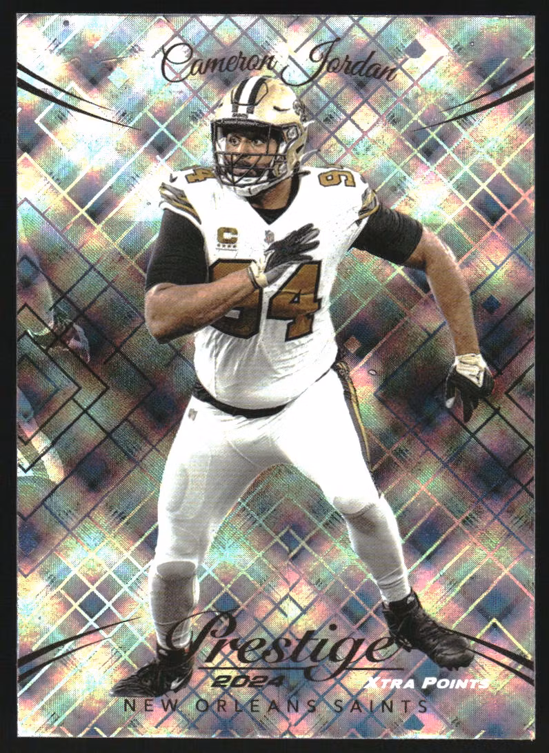 2024 Prestige Xtra Points Diamond #216 Cameron Jordan (12-QQ3-NFLSAINTS)