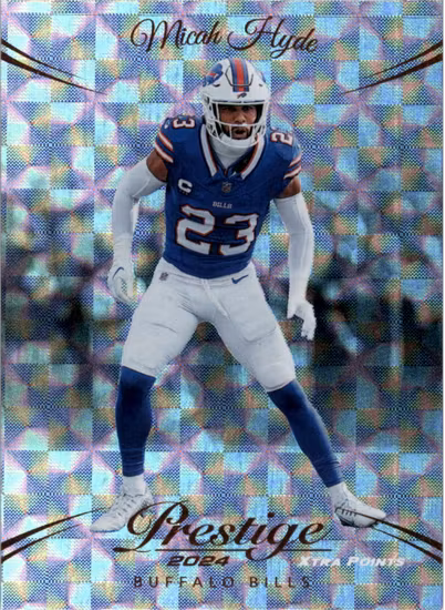 2024 Prestige Xtra Points Hyper #34 Micah Hyde (12-QQ4-NFLBILLS)