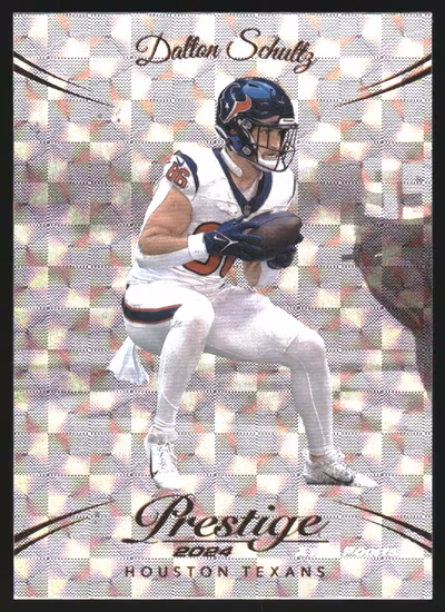 2024 Prestige Xtra Points Hyper #120 Dalton Schultz (12-QQ4-NFLTEXANS)