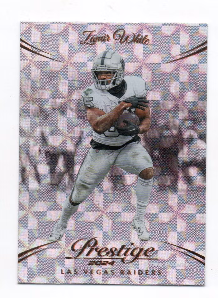 2024 Prestige Xtra Points Hyper #155 Zamir White (15-QQ4-NFLRAIDERS)