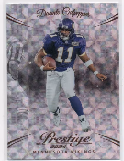 2024 Prestige Xtra Points Hyper #199 Daunte Culpepper (15-QQ4-NFLVIKINGS)