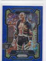 2024 Panini Prizm WWE Prizms FOTL Blue Shimmer #109 Malik Blade (50-HH15-WRESTLING)