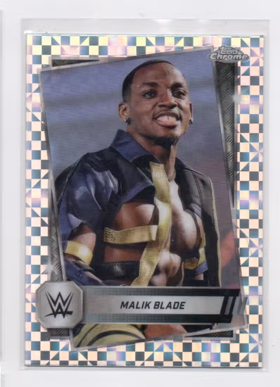 2025 Topps Chrome WWE X-Fractors #167 Malik Blade (15-NN3-WRESTLING)