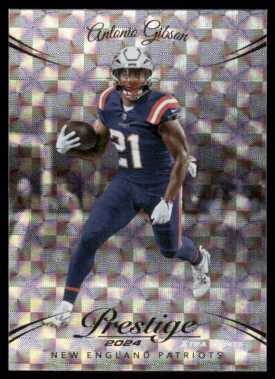 2024 Prestige Xtra Points Hyper #201 Antonio Gibson (12-QQ5-NFLPATRIOTS)