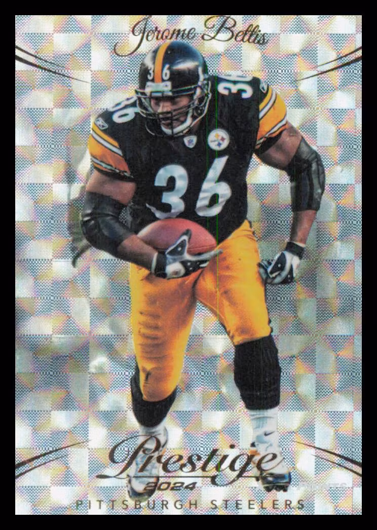 2024 Prestige Xtra Points Hyper #255 Jerome Bettis (15-QQ4-NFLSTEELERS)