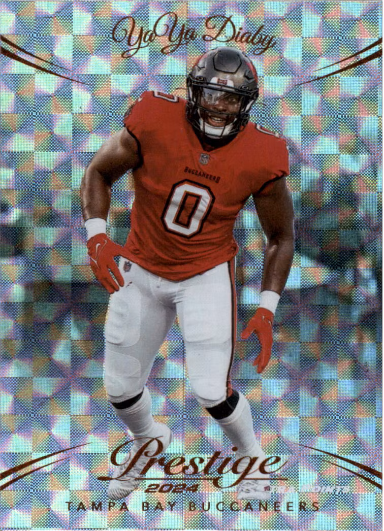 2024 Prestige Xtra Points Hyper #280 YaYa Diaby (12-QQ4-NFLBUCCANEERS)