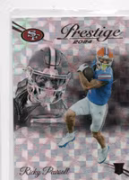 2024 Prestige Xtra Points Hyper #347 Ricky Pearsall (20-SS4-NFL49ERS)