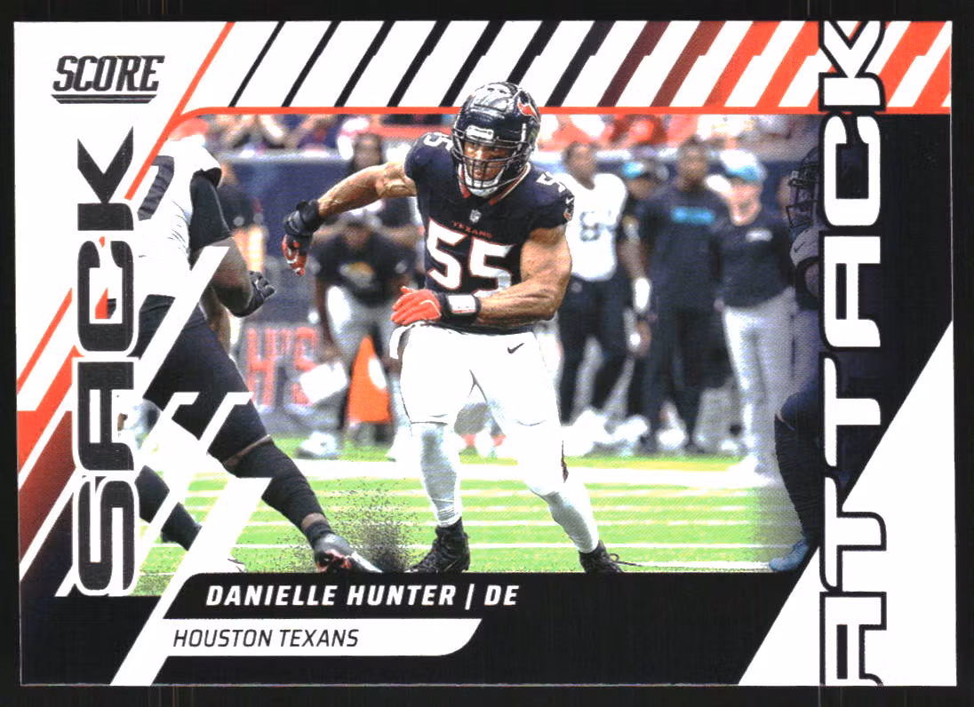 2025 Score Sack Attack #6 Danielle Hunter (10-SS8-NFLTEXANS)
